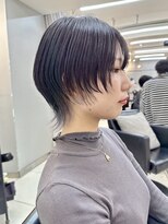 ヴェイン 渋谷(vain)&nbsp;ショートウルフマッシュウルフハンサムショートインナーカラー