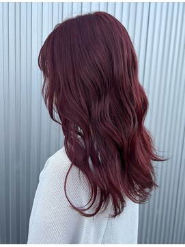 フレックスターバンザコウジ(flex turban Zakoji) ワインレッドカラー