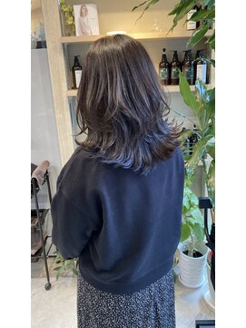 ルーラリーヘアーキタキュウシュウ(Luraliy hair kitakyushu) luraliyルーラリー北九州小倉北区城野ミディアムレイヤー