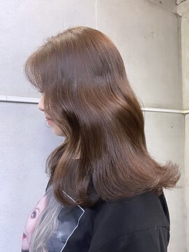 エヴァー(ever) 【切りっぱなしボブ/エアリーロング/美髪/ピンクブラウン/渋谷】