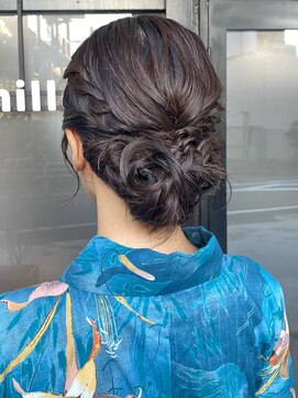 ミル(1001 mille) 浴衣ヘアセット/浴衣ヘアアレンジ/浴衣着付け/花火着付け