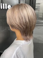 ミル(1001 mille)&nbsp;イルミナカラー/イヤリングカラー/ベージュカラー/ウルフヘア