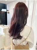 福山市美容師求人スタッフ募集中チェリーレッド髪質改善20代10代