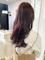 キャアリー(Caary)&nbsp;福山市美容師求人スタッフ募集中チェリーレッド髪質改善20代10代