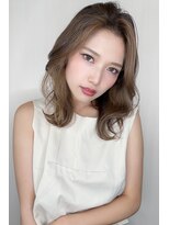 ヘアーズ ラスタ(Hair's RASTA) ミディアムレイヤー＆カーキグレージュ
