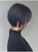 丸みショートボブ