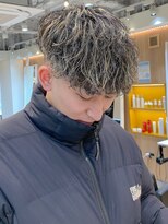 ルースト 渋谷店(ROOST)&nbsp;ツイストスパイラル×金メッシュ