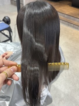 ハーシーバイアポロ 相模大野(HERSHE by apollo) 髪質改善縮毛矯正,レイヤー,縮毛矯正,白髪ぼかしハイライト.白髪