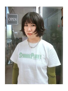 ノラ シブヤ(NORA) ボブレイヤーハッシュボブレイヤーボブショートボブマッシュボブ