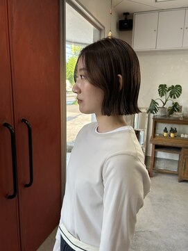 ヘアー バトン(hair vaton) アゴラインボブ