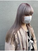 ●ペールピンク ピンクベージュ ラベンダー シャドールーツ
