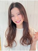 《Agu hair》ゆる巻ミルクベージュ×numberA.ヘアバター