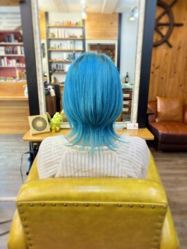 トルチェ(toRtue) マッシュウルフ　ネオウルフ　アクアブルー　水色カラー