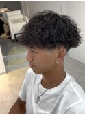 縦落ちツイストスパイラルパーマ