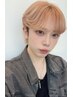 【メンズ限定韓国ヘアメイク】カット＋カラー＋メイク＋TR