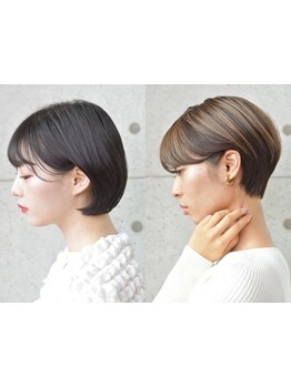 乾かすだけで綺麗にまとまる！難しいスタイリングは不要♪忙しい朝でも安心な仕上がりが人気◎【篠崎】