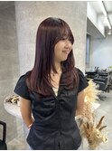 レイヤーカット/透明感カラー【lana hair新宿】