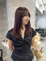 ラナ 新宿(lana)&nbsp;レイヤーカット/透明感カラー【lana hair新宿】