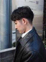 MAKE'S men's 表参道/原宿/メンズカット/メンズパーマ【メイクス メンズ 】 MEN’S HAIR/サーフカール/刈り上げセンターパート/表参道