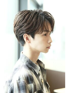 リップスヘアー 梅田アネックス(LIPPS hair) メンズシースルーセンターパート