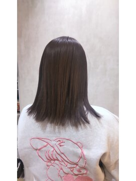 フィゼル あべのルシアス店(Aujua fizelle) 暗めグレージュ