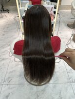 ロンドルピナス 小倉(Lond Lupinus)&nbsp;黒髪カタログ/オリーブグレー/ココアベージュ/小顔に見せるヘア