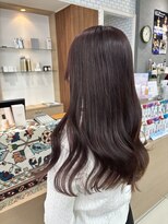 ハレル 戸塚(HAREru.)&nbsp;ブリーチなしラベンダーカラー/ピンクブラウン