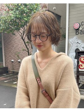 ホヌン 茅ヶ崎(Honnun) 人気×ゆるふわショートパーマ/茅ヶ崎