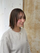 カスミ 霞(KASUMI)&nbsp;～初カラー～　外はねボブ