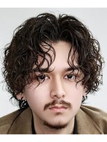 アストラ(ASTRA)&nbsp;MEN’S HAIR/サーフカール/刈り上げセンターパート