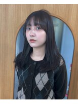 ナンバーセカンド(Number 2nd)&nbsp;【number サエ】グレージュカラー×ローレイヤー