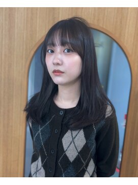 ナンバーセカンド(Number 2nd) 【number サエ】グレージュカラー×ローレイヤー