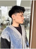 men's hair/メンズショート/アップバング/短髪