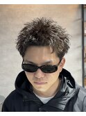ピンパーマスパイキーショート