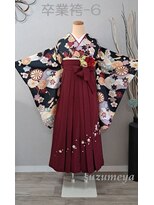きものサロン すずめ屋&nbsp;レンタル番号　卒業袴-6（袴、帯の色は選択可）
