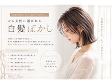 白髪を隠すから、活かす時代へ。