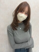 キング 京橋店(K!ng)&nbsp;縮毛矯正髪質改善レイヤーカットハッシュカットダブルカラー