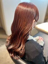 ヘアアンドスパ モア(Hair&Spa More By LikkleMore)&nbsp;暖色ブラウンの艶巻きトリートメント