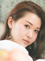 ミヤ(38) 自然に流れるブラウンロング