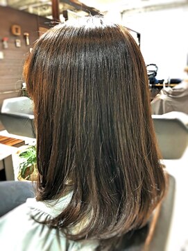 キャン 温品店(CAN) 【ＣＡＮ】潤い＆艶重視の縮毛矯正