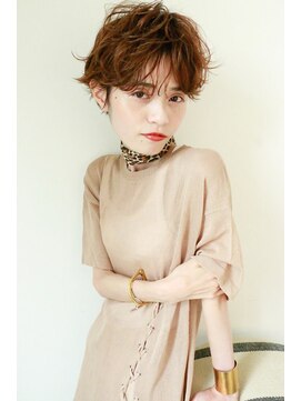 フェリア 緑地公園(FERIA) ◎イメチェン似合わせカット♪レッドブラウン×マッシュショート