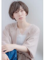 アッシュ 池袋店(Ash)&nbsp;大人可愛いひし形小顔ショートボブ　　＃池袋駅