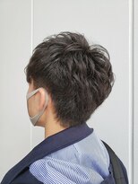 ギフト ヘアーデザイン(gift hair design) ２ブロック×ニュアンスパーマ