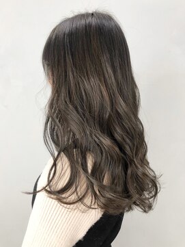 アルバム 銀座(ALBUM GINZA) オリーブアッシュ_ピンクベージュボブルフ_ba274481