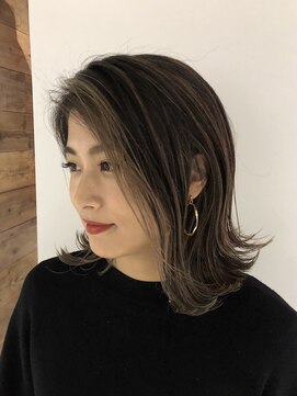 フォーク(FOLK) KASUMI ミルクティーベージュ×フェイスフレーミング　【FOLK】