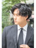 ☆爽やかにキマるかき上げサイドパート☆メンズビジネススタイル