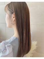 スリーバイキープ 尾山台(THREE by KEEP)&nbsp;【THREEbyKEEP尾山台】艶カラー×ナチュラルストレート