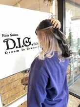 ヘアーサロン ディ アイ ジー ソル(Hair Salon D.I.G sol) インナーカラー