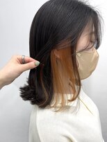 アライブ キチジョウジ(ALIVE Kichijoji)&nbsp;韓国風インナーカラー×オレンジ