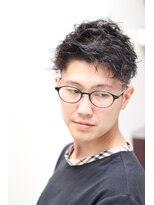 ヘアーアンドグルーミング ヨシザワインク(HAIR&GROOMING YOSHIZAWA Inc.)&nbsp;フェードとスパイラルパーマの最高の組み合わせスタイル